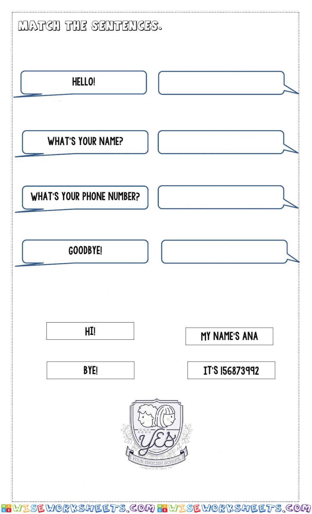 Greetings and common questions