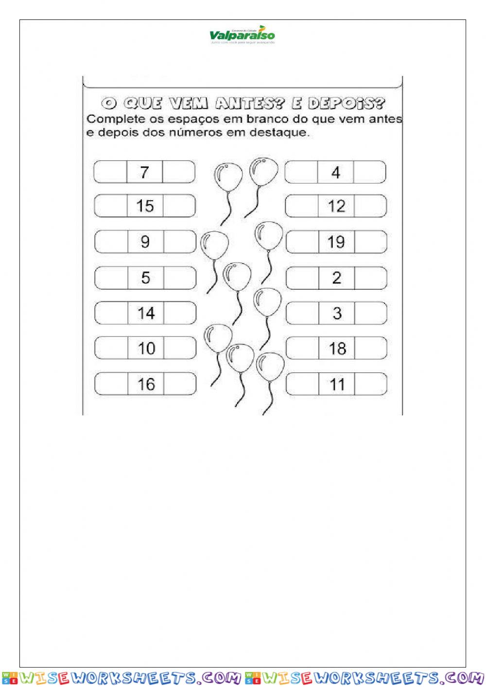 worksheet