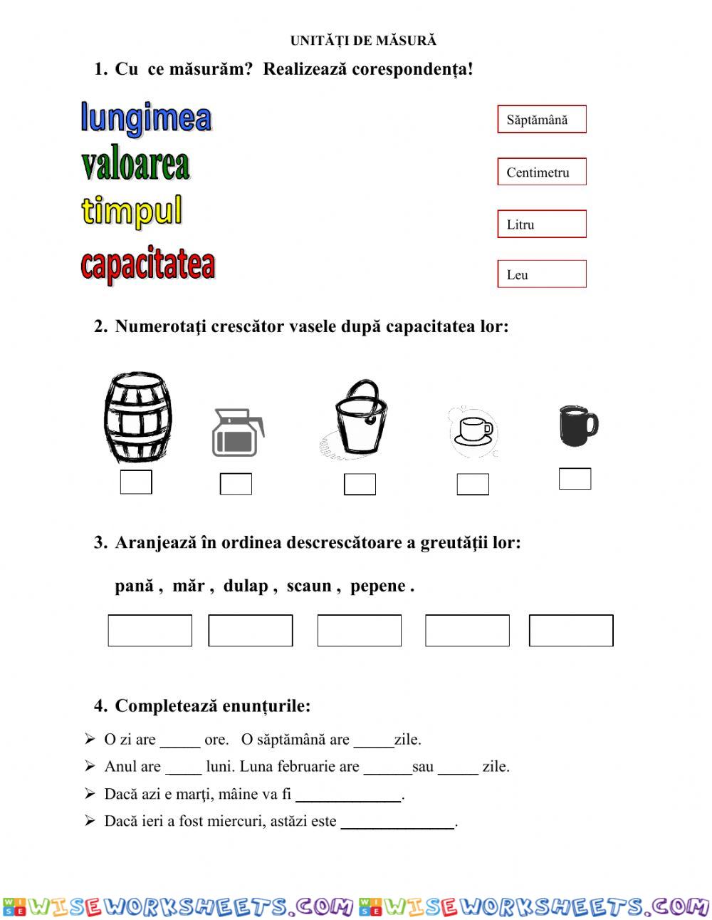 Unitati de masura