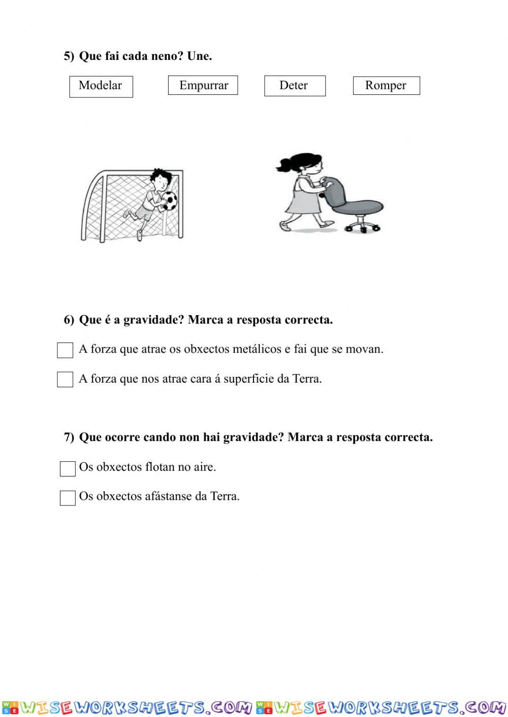 worksheet