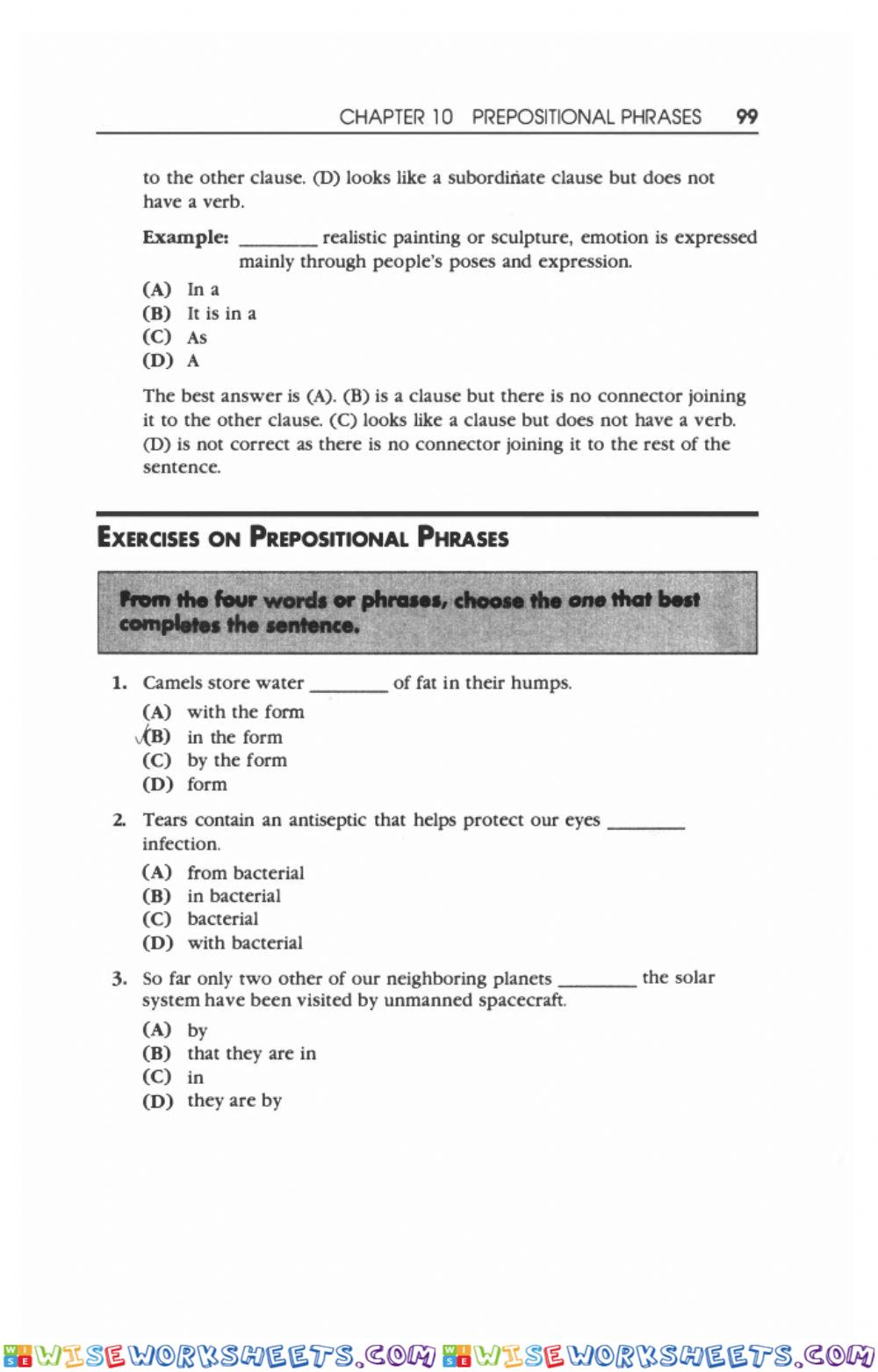 Toefl grammar practice 64