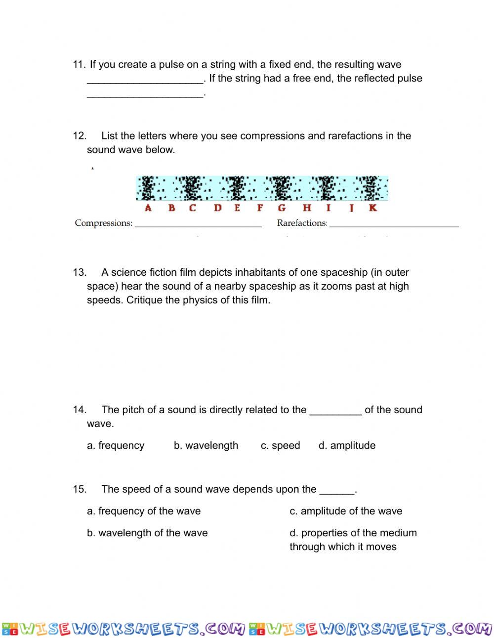 worksheet