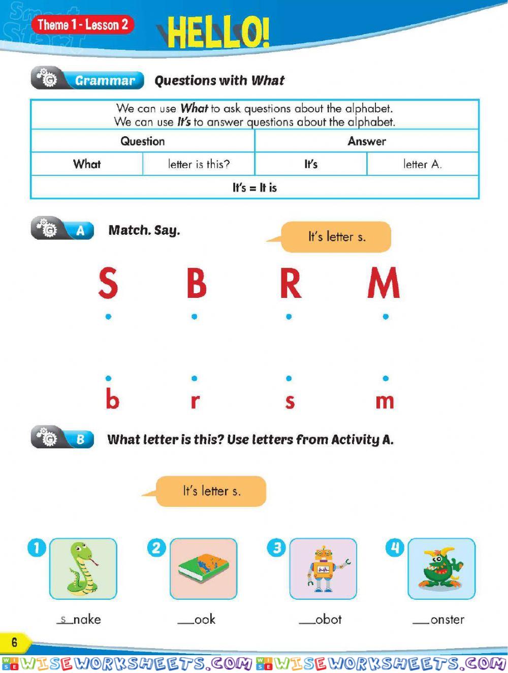 worksheet