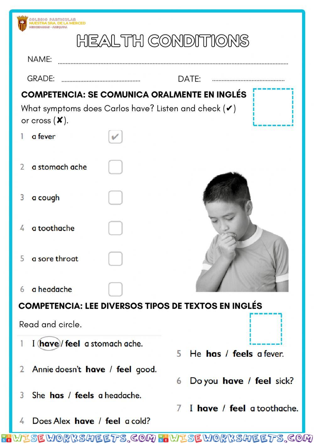 worksheet