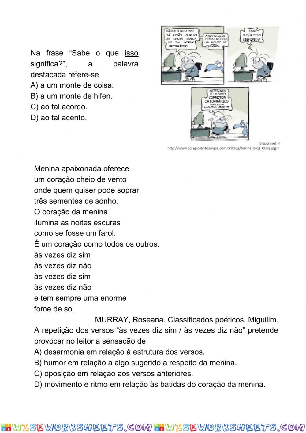 worksheet