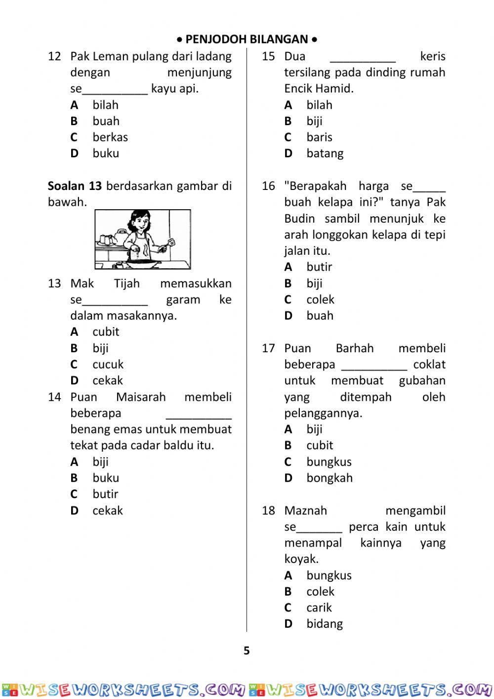 worksheet