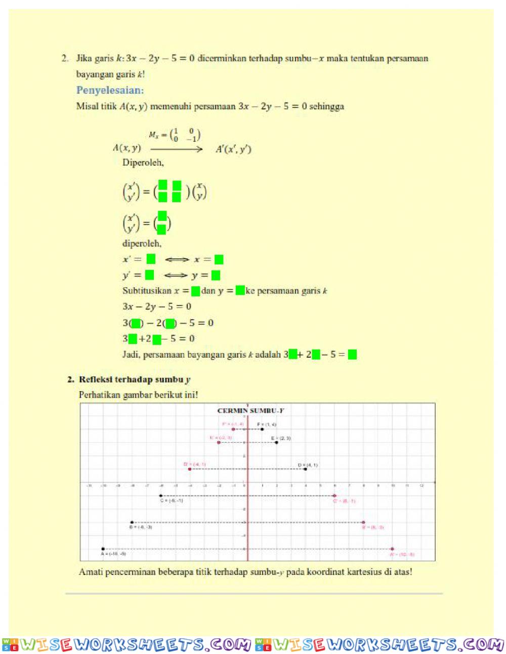 worksheet