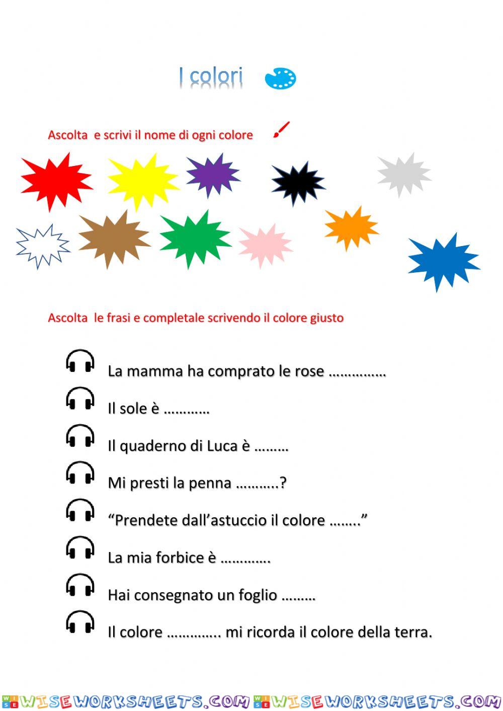 I colori