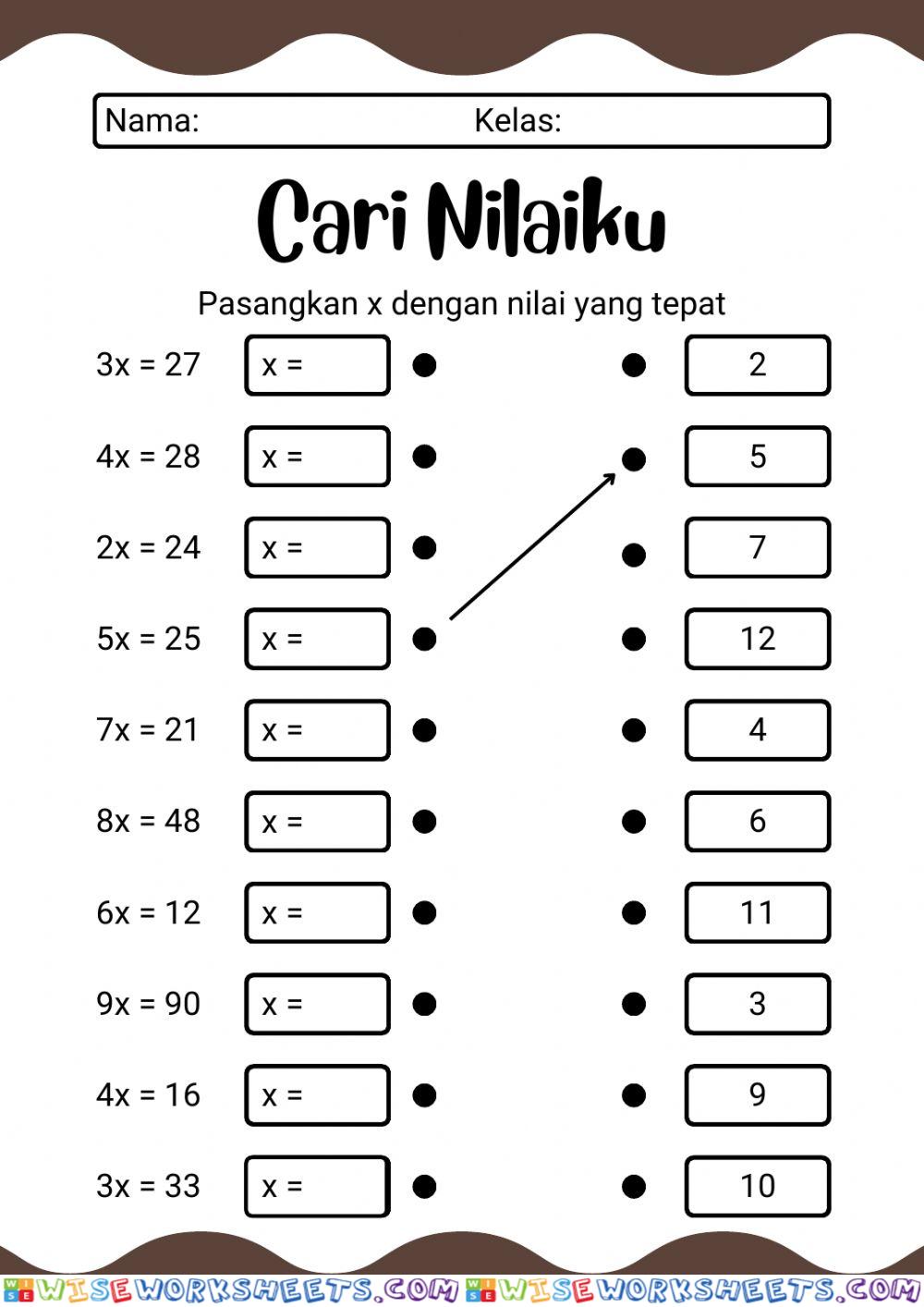 worksheet