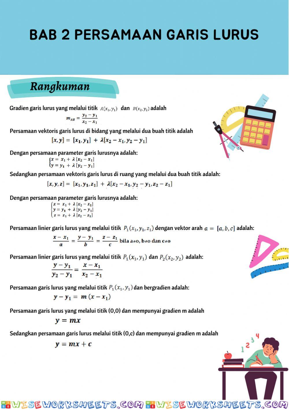 Geometri Analitik Bidang dan Ruang