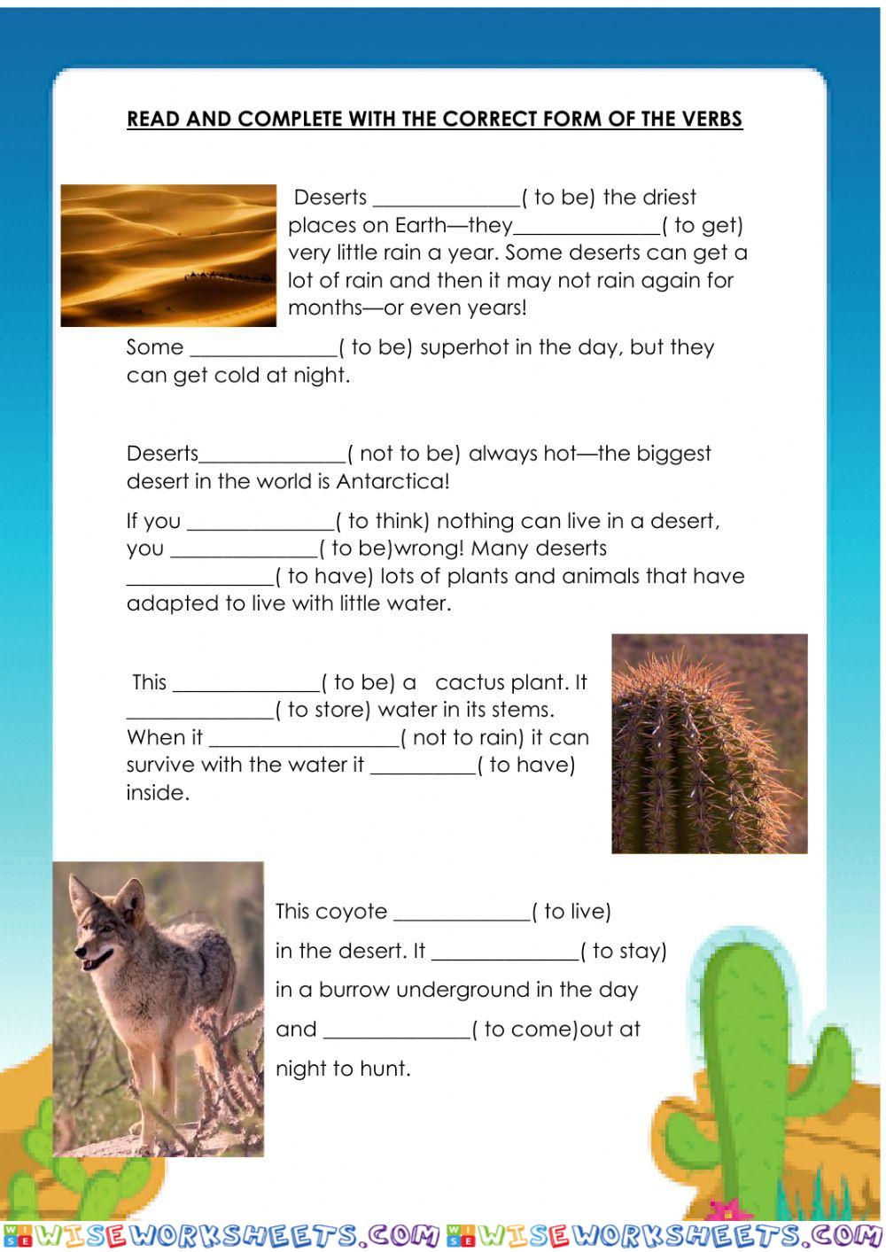 Deserts