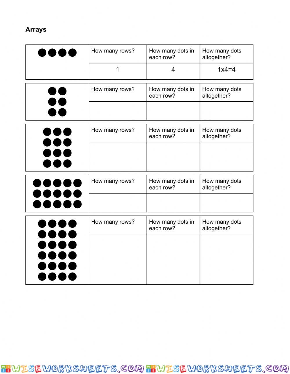 worksheet