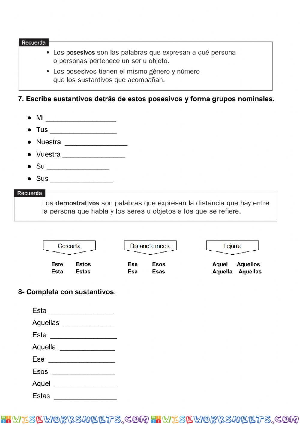 worksheet