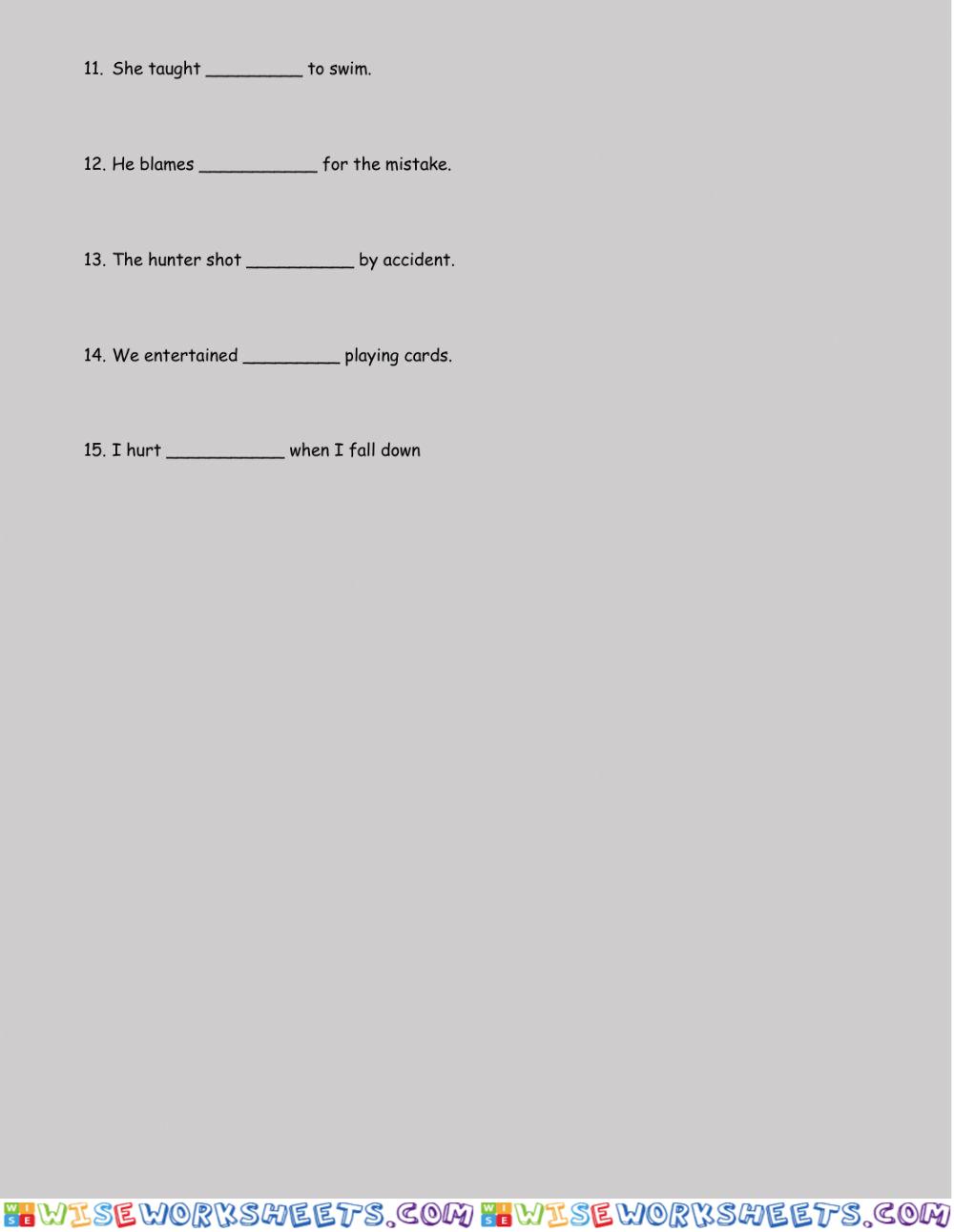 worksheet