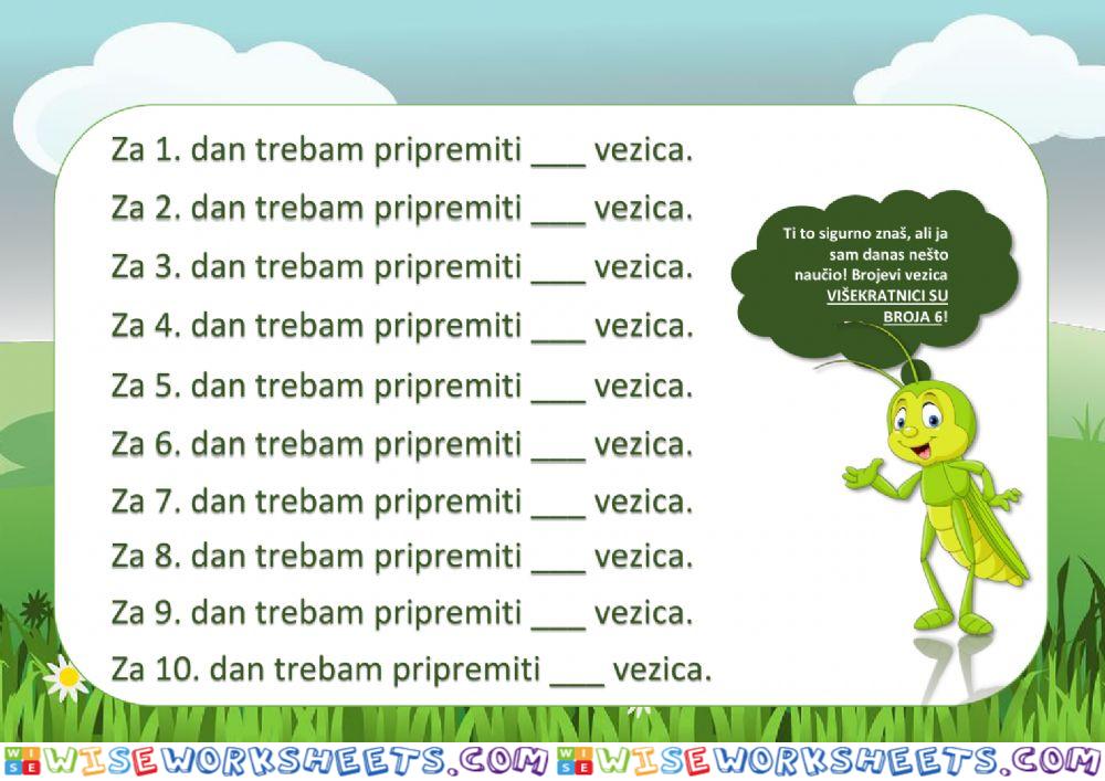 worksheet