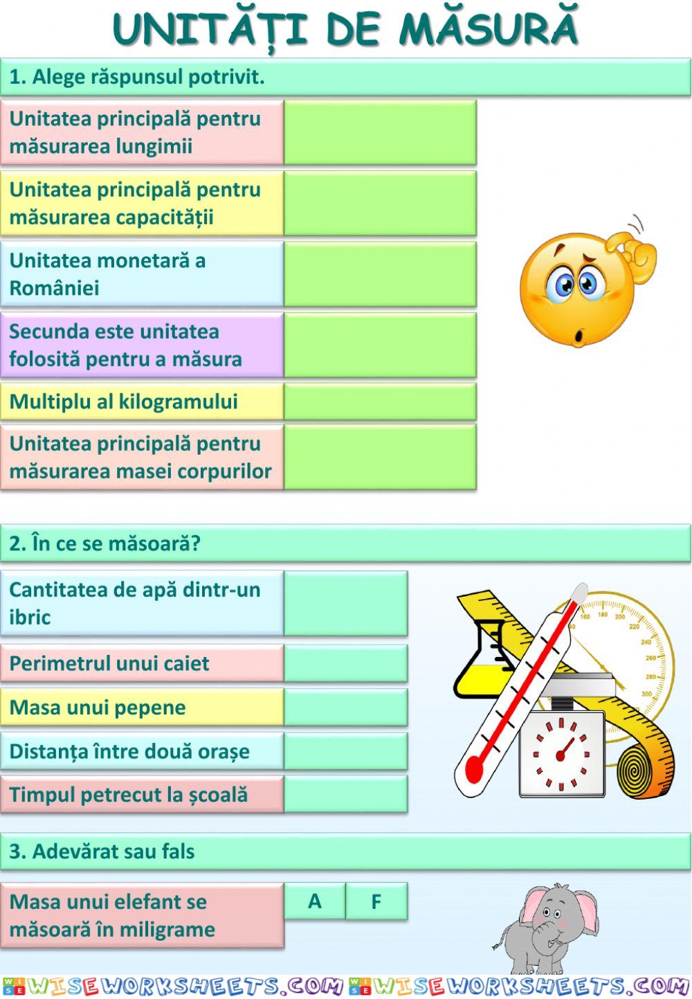 Unități de măsură