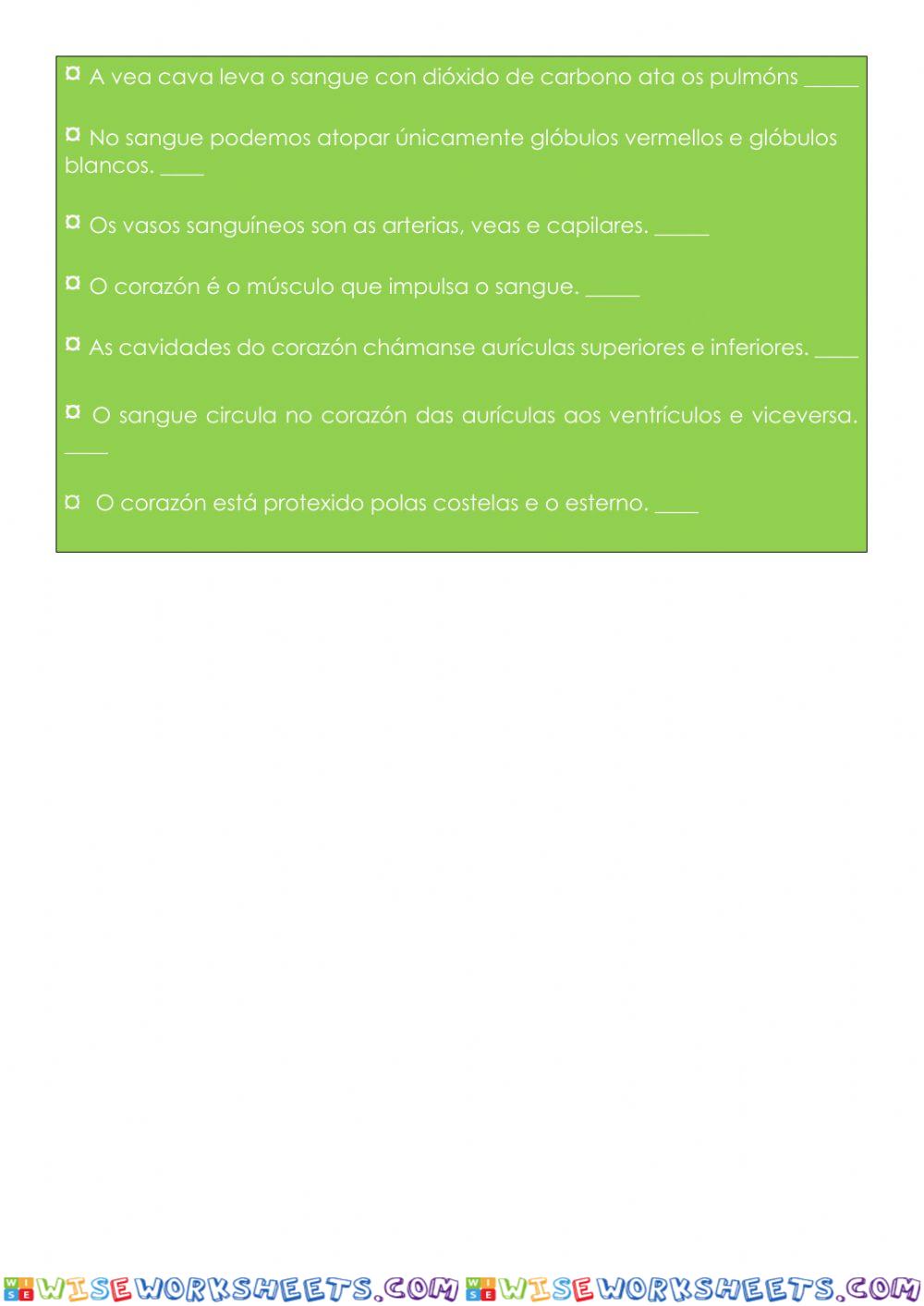 worksheet