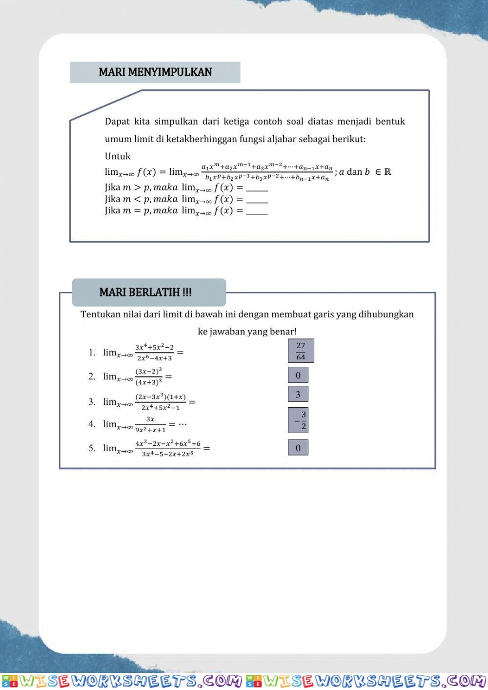 worksheet