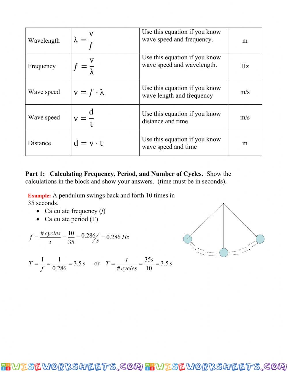 worksheet