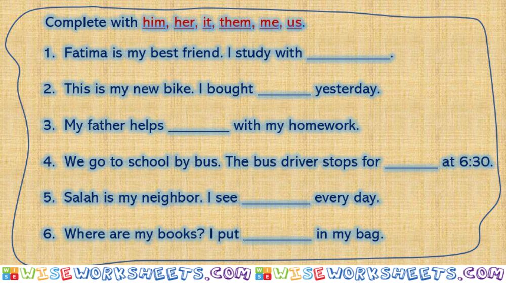 Object Pronoun