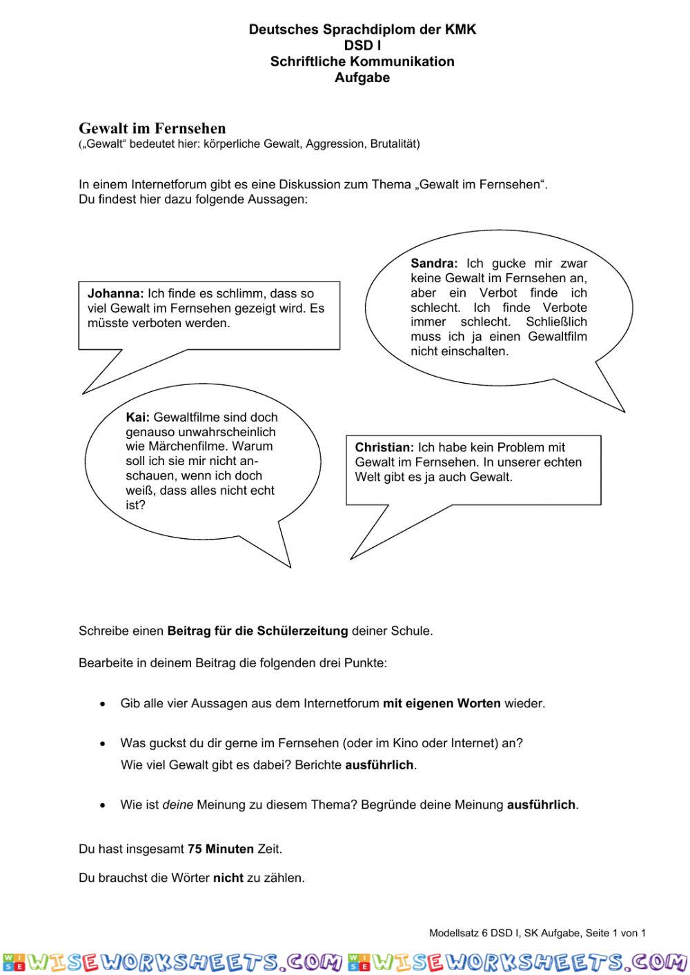 worksheet
