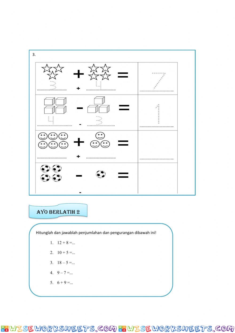 worksheet