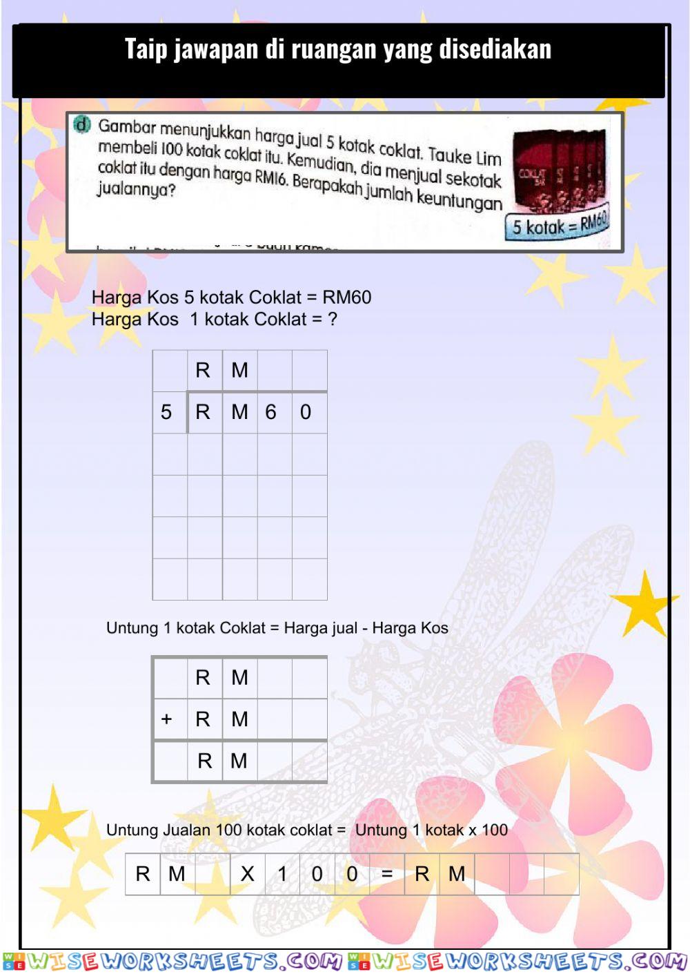 worksheet