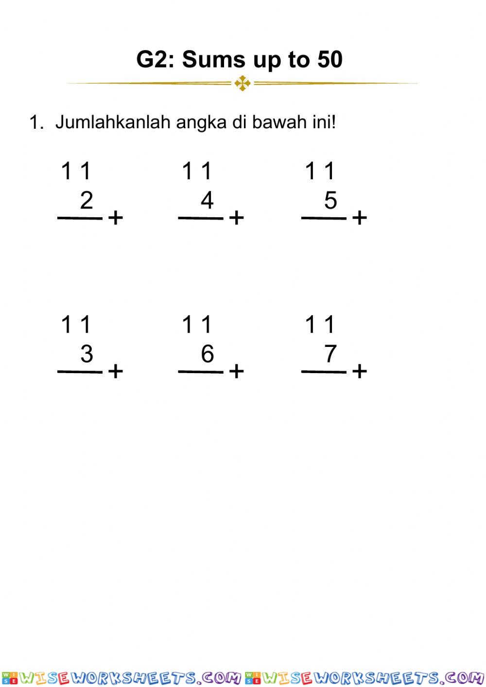 worksheet