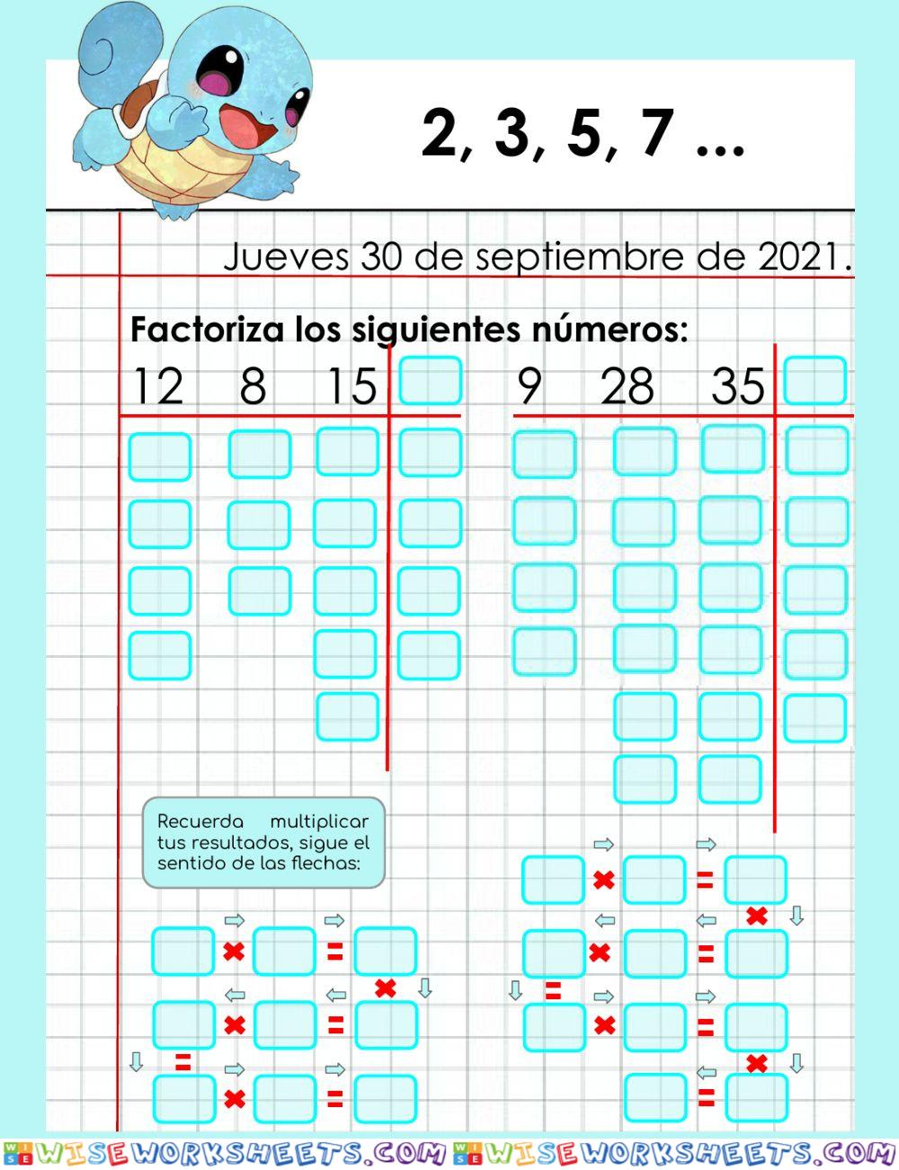 worksheet