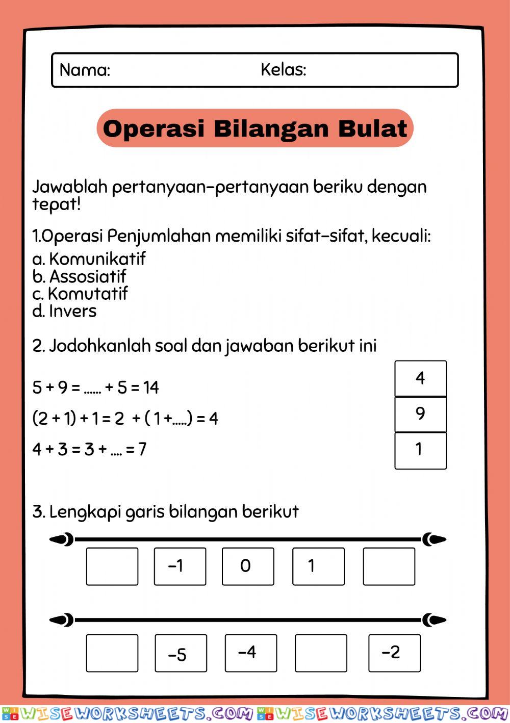 Bilangan Bulat