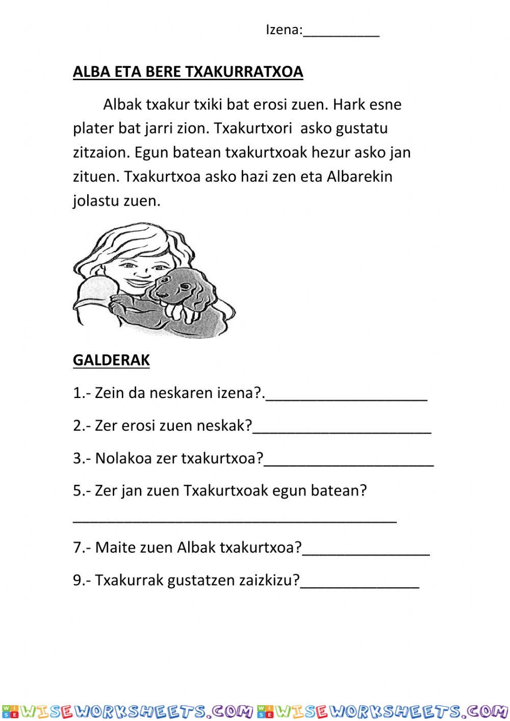 worksheet