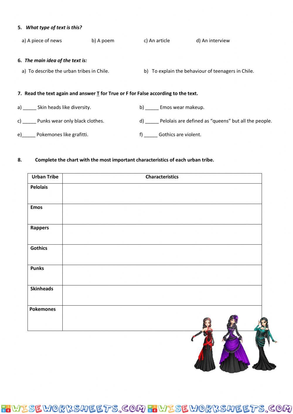 worksheet