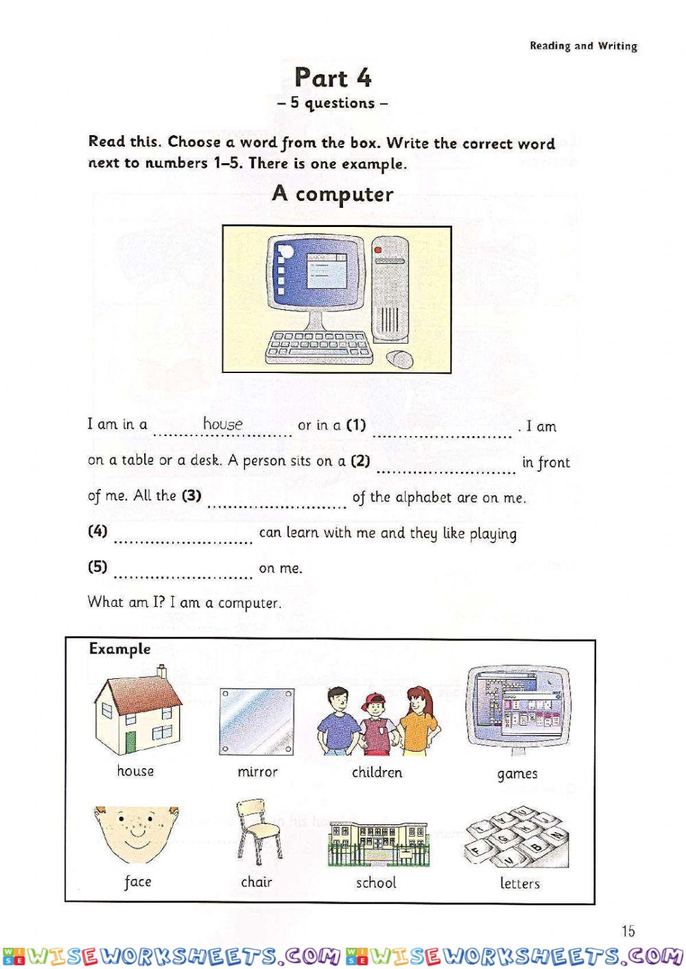 worksheet