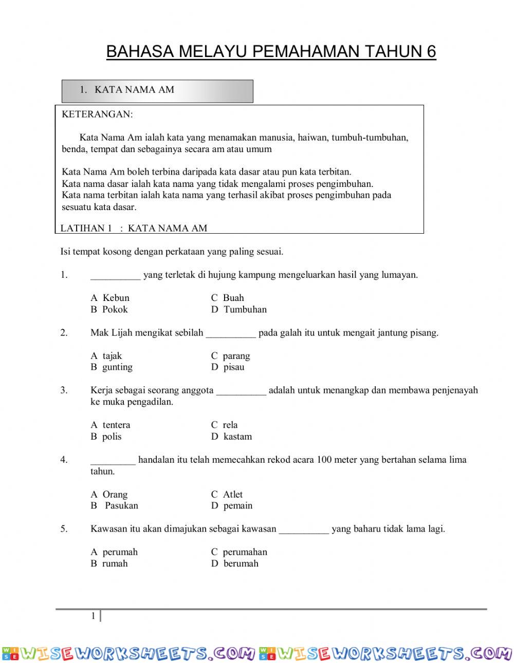 worksheet