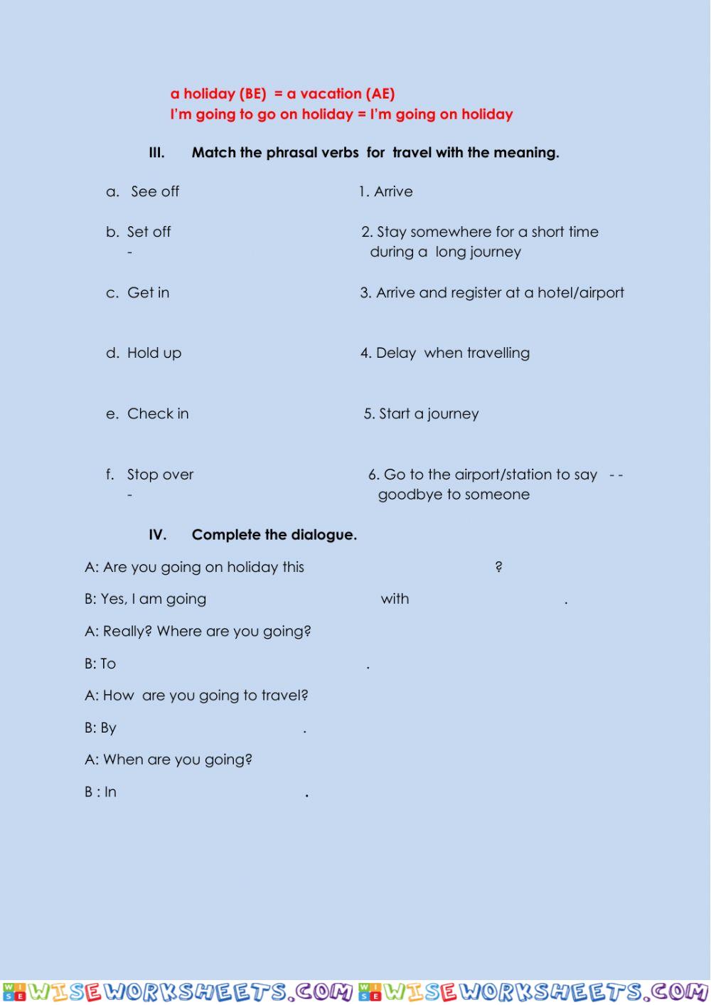 worksheet