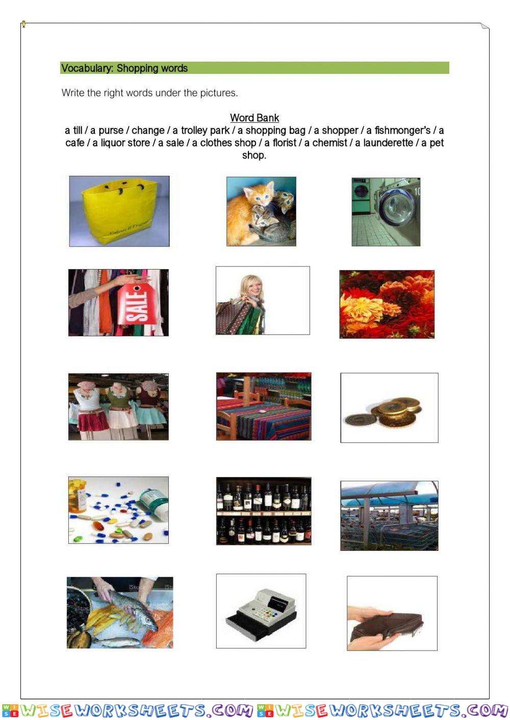 worksheet