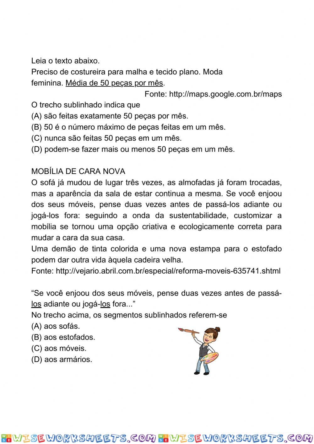 worksheet