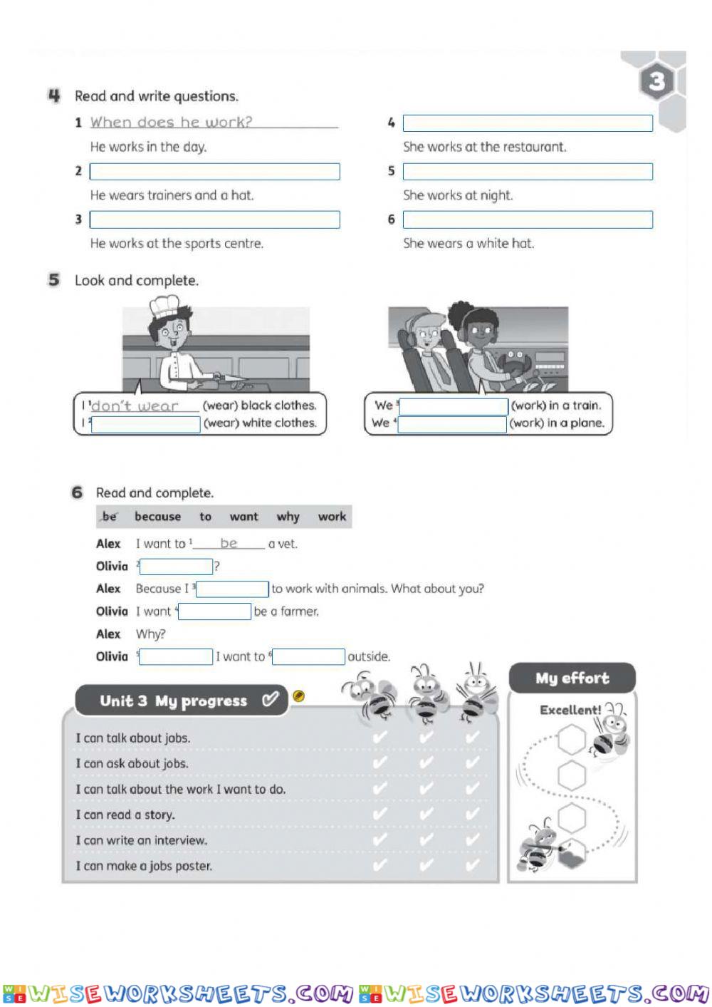 worksheet