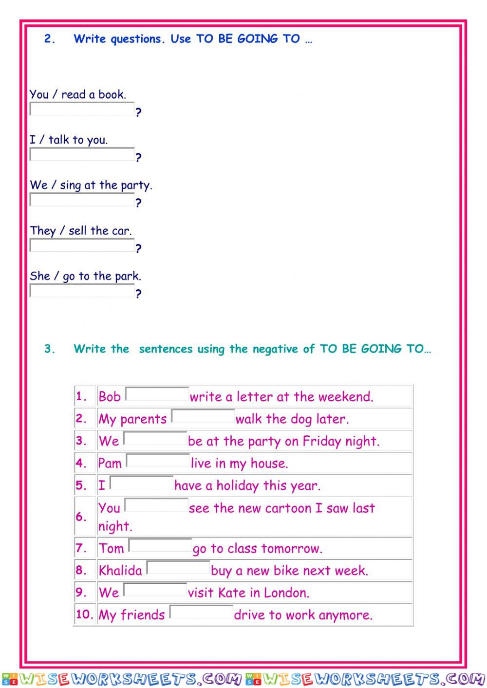 worksheet
