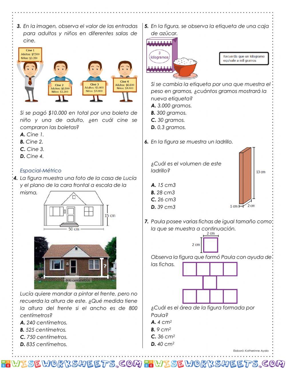 worksheet