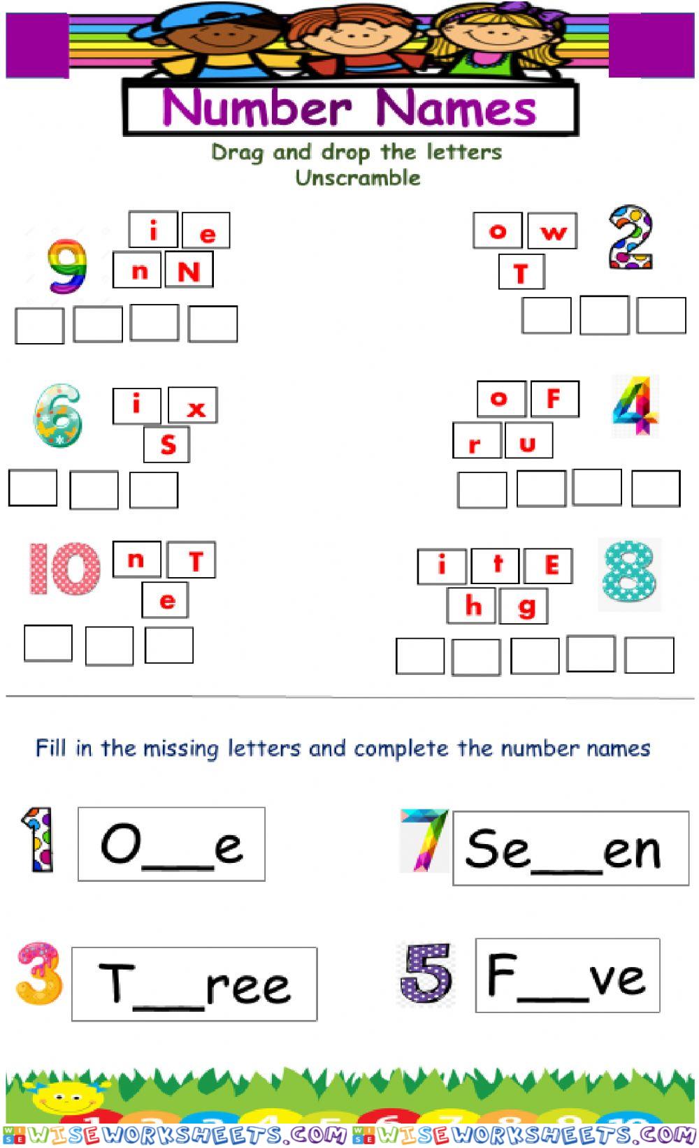 Number names