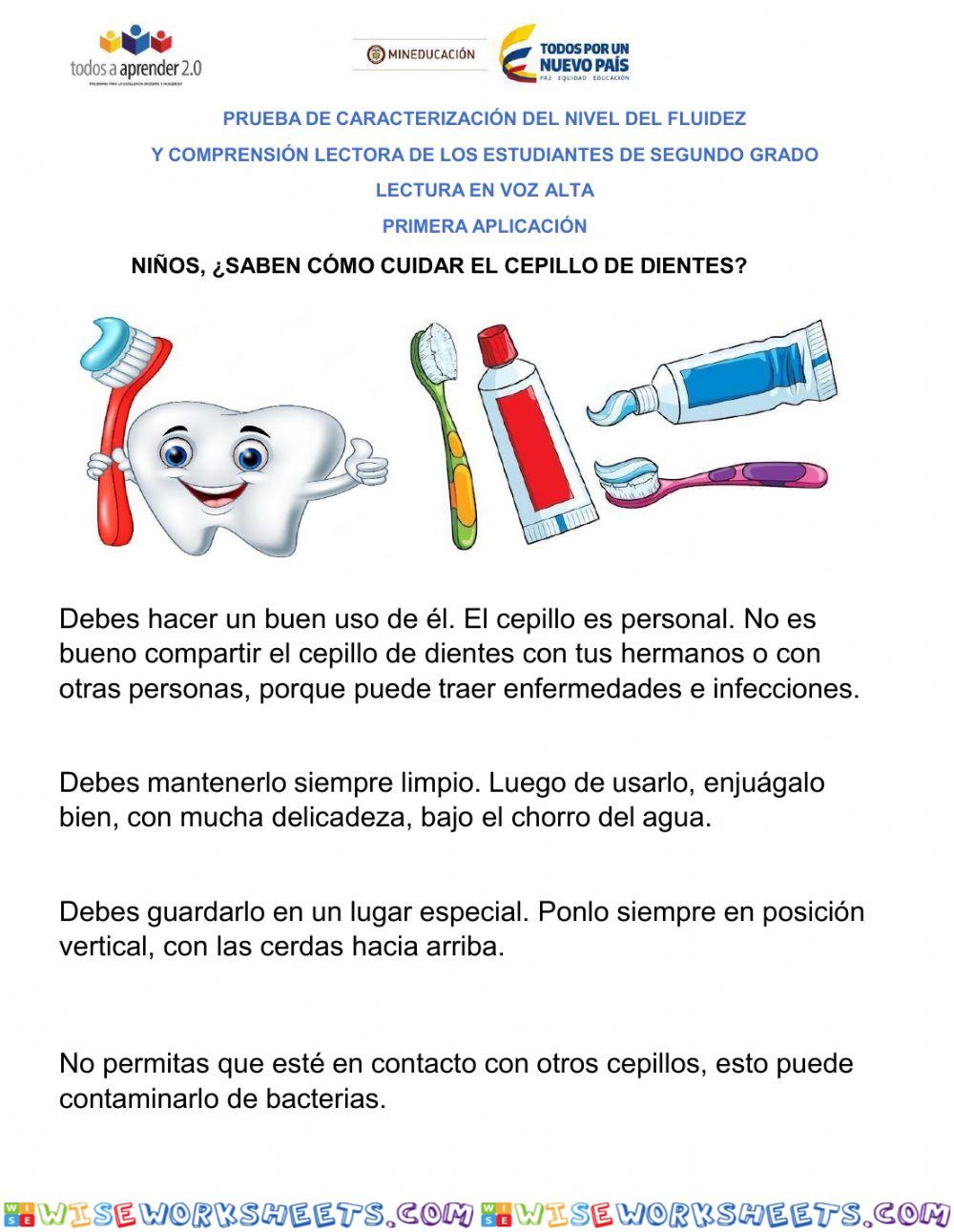 Niños, ¿saben cómo cuidar el cepillo de dientes?