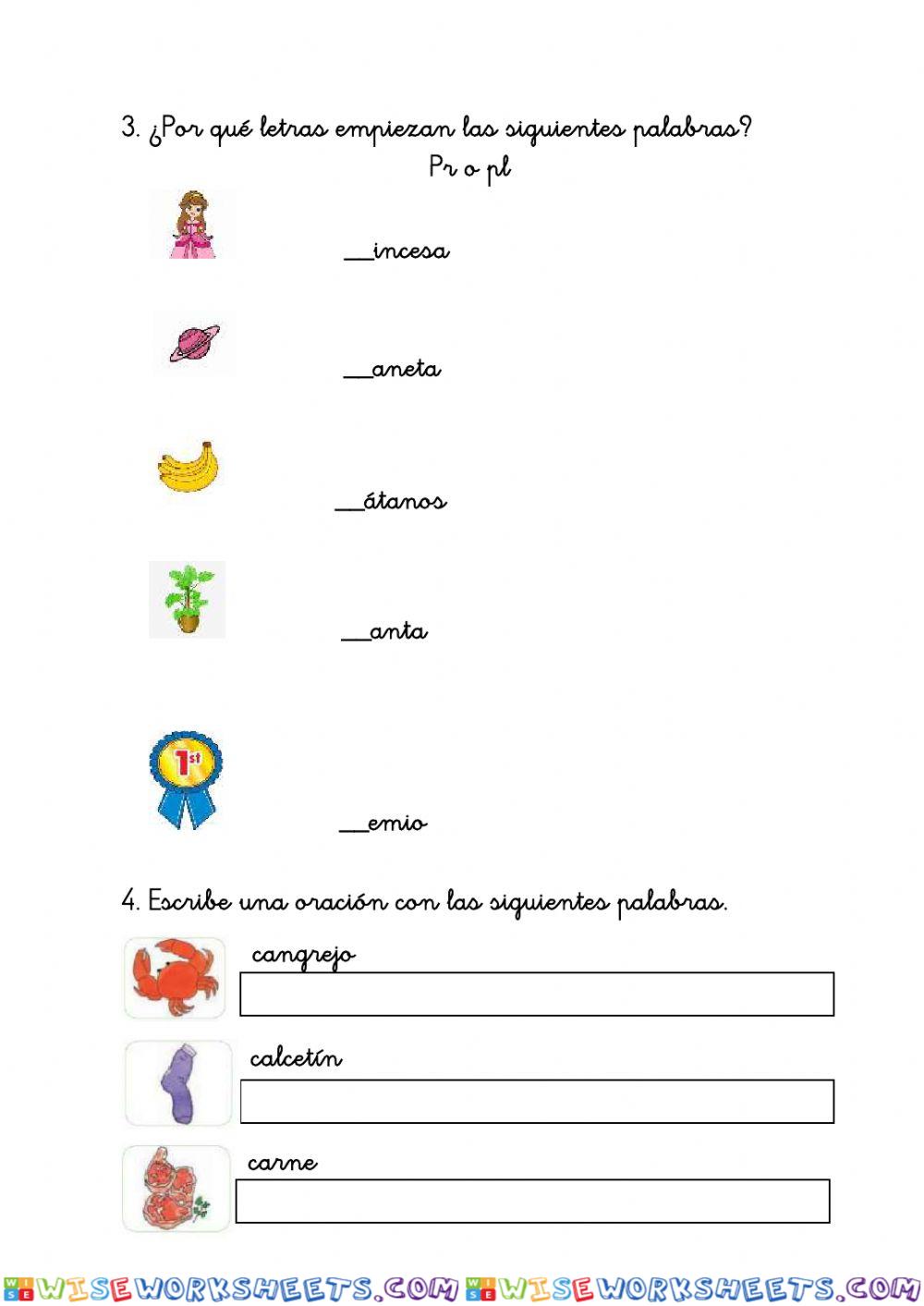 worksheet