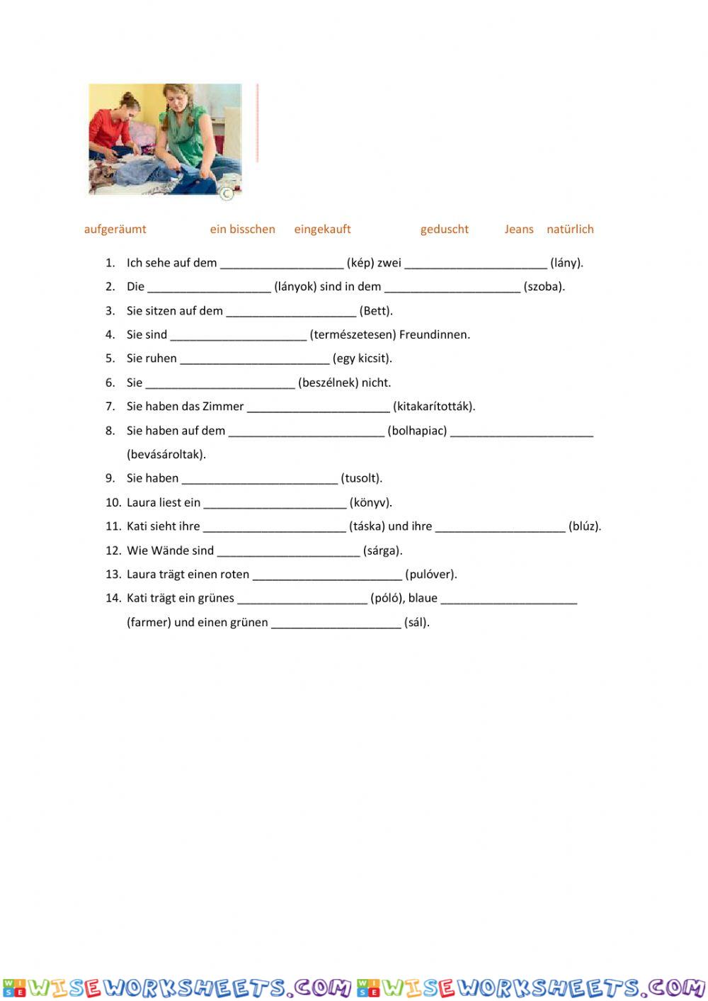 worksheet