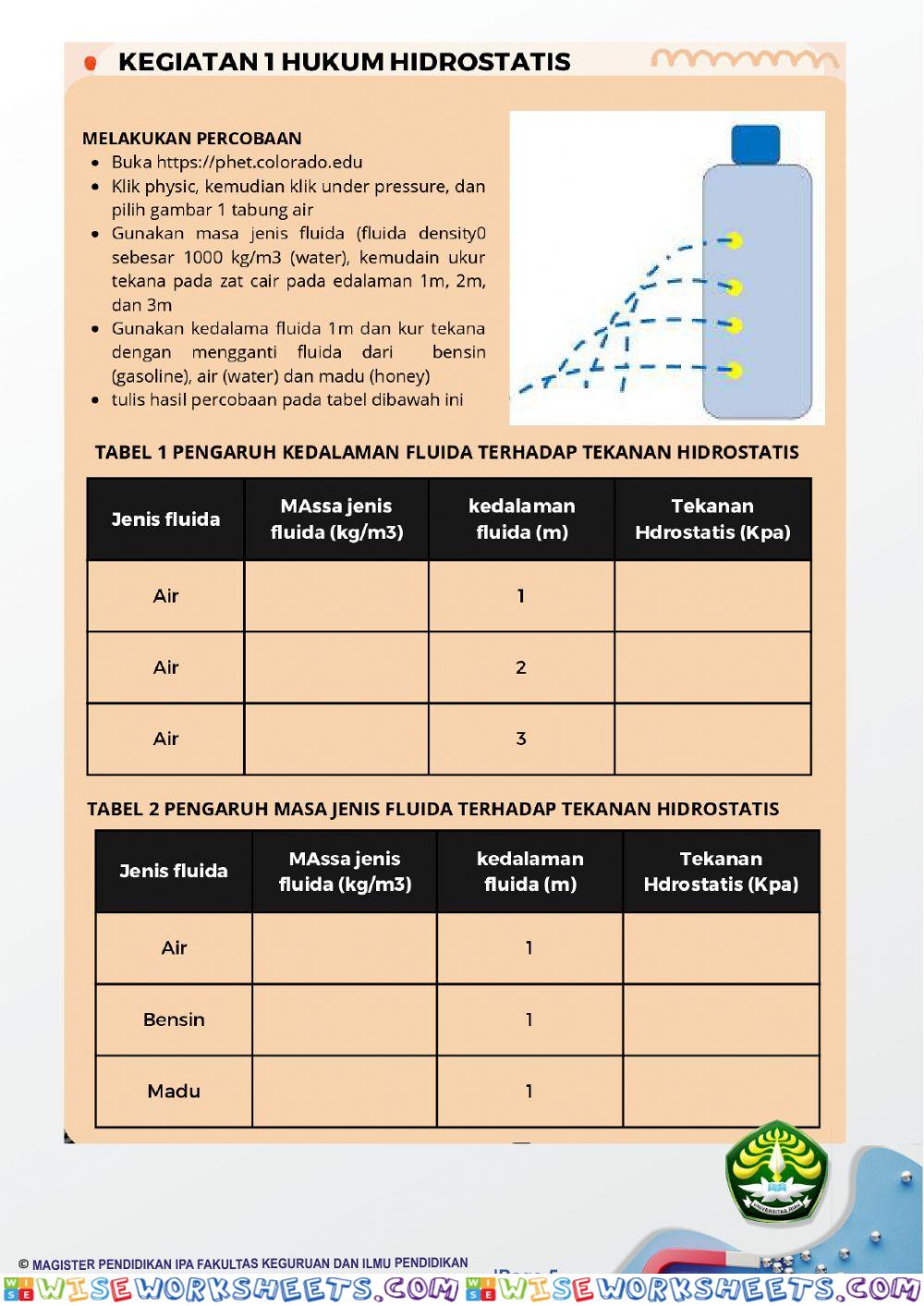 worksheet