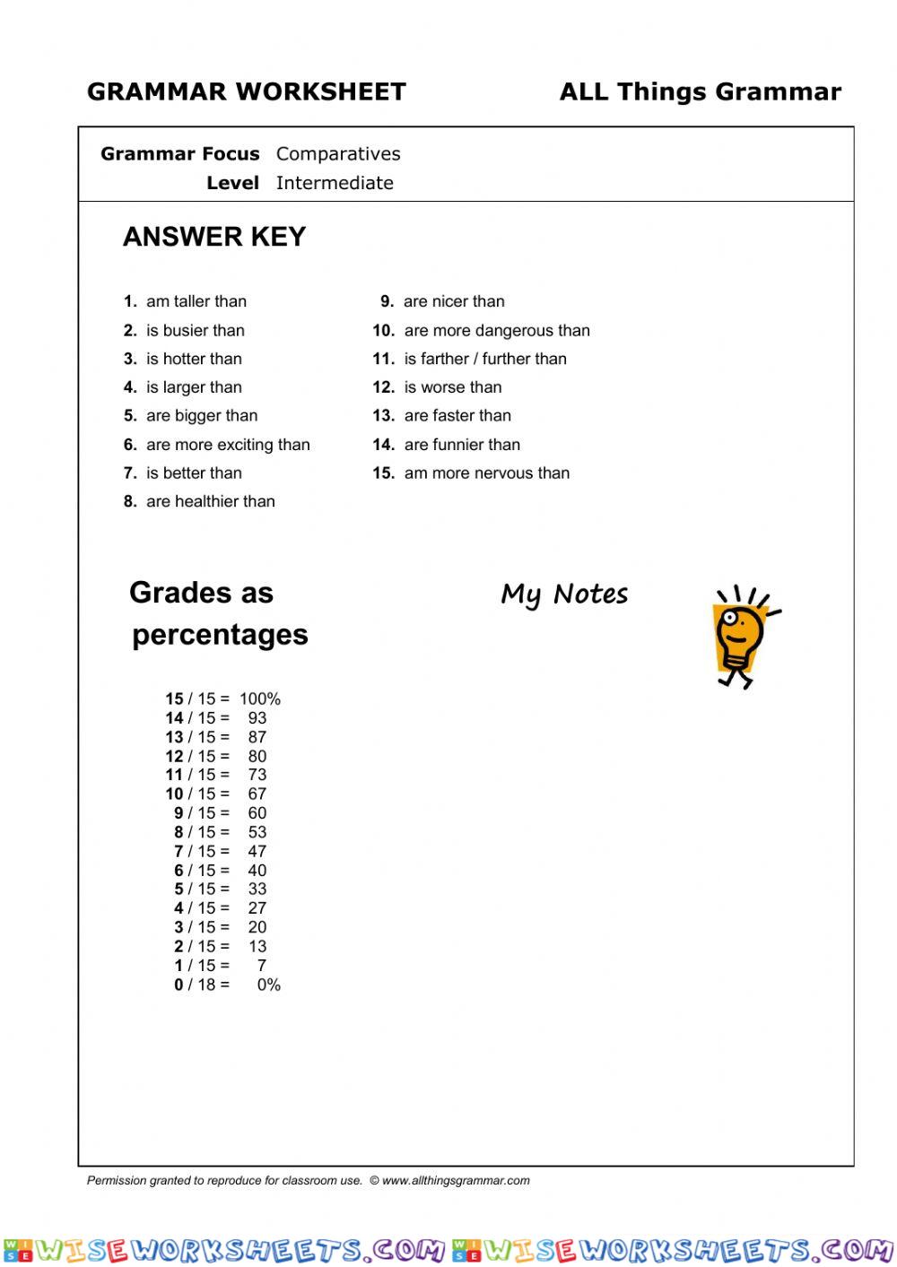 worksheet