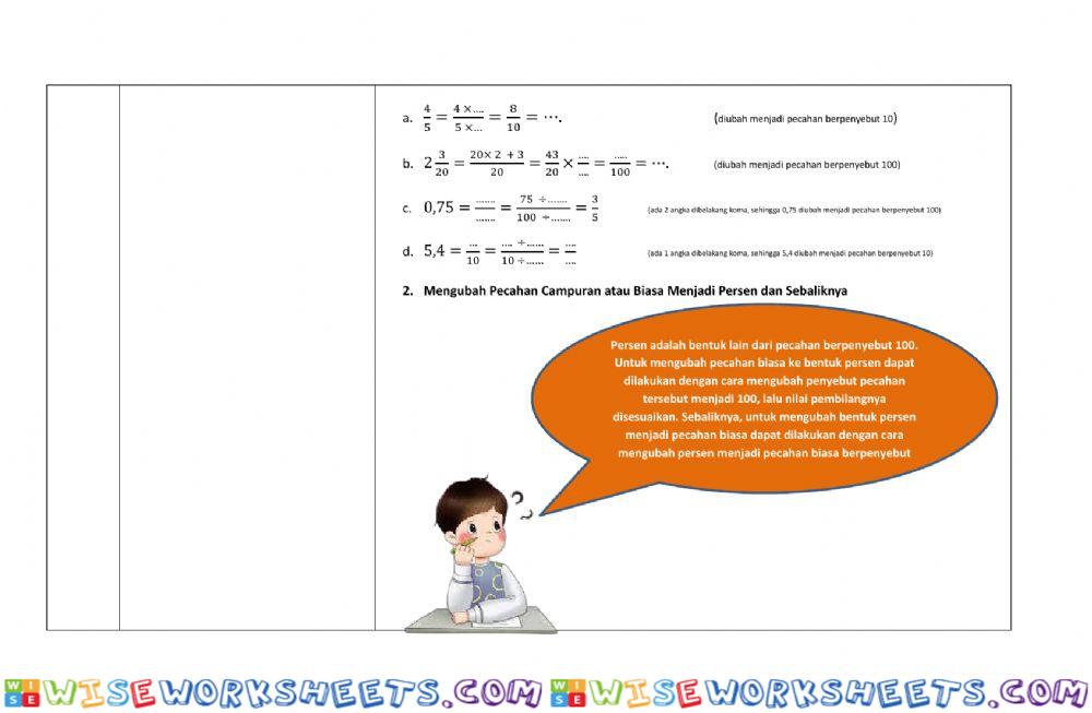 worksheet