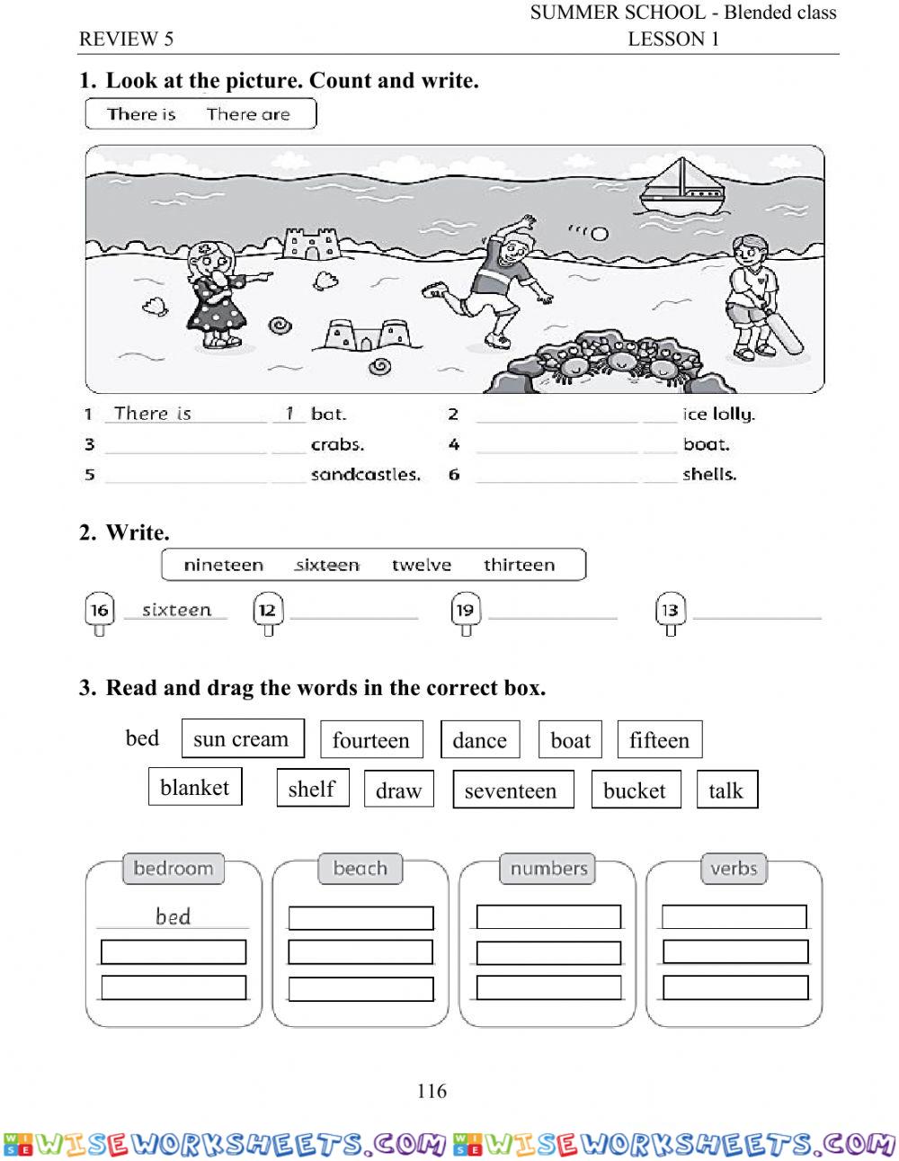 worksheet