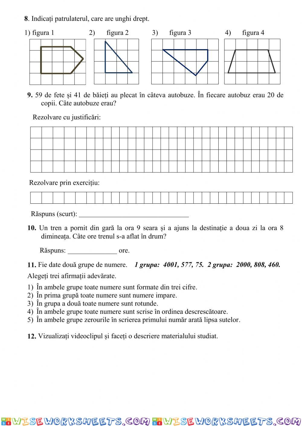 worksheet