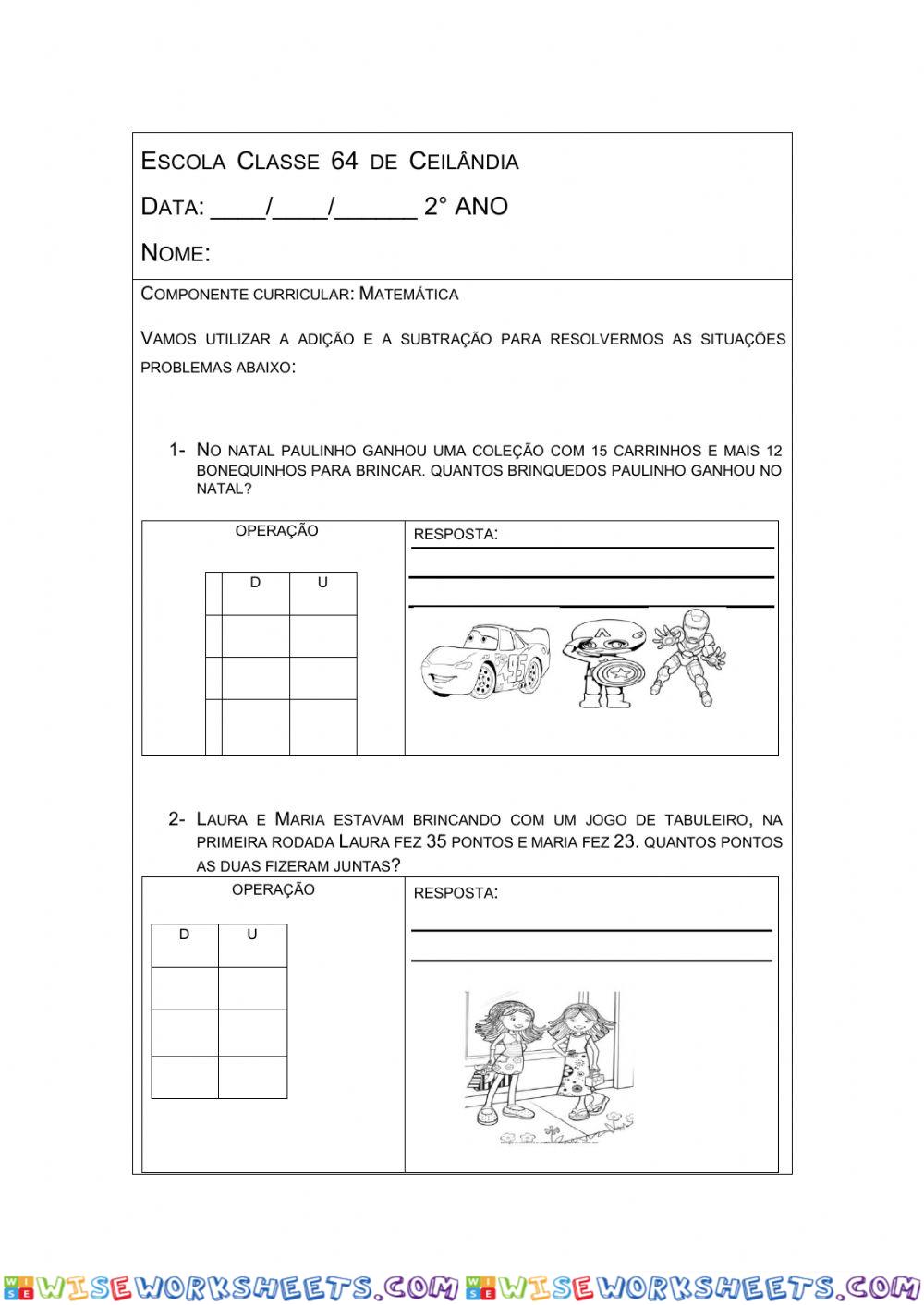 worksheet